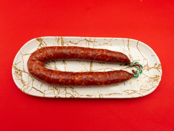 Chorizo de cerdo picante casero a domicilio