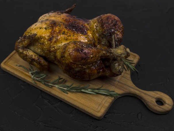 Pollo asado casero. Envío a domicilio.