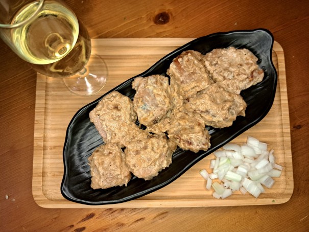 Solomillo a la pimienta verde. Comida casera a domicilio