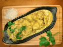 Pollo al curry. Comida casera a domicilio