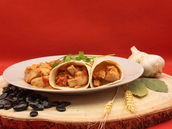 Relleno para fajitas caseras. Servicio a domicilio