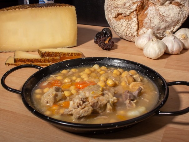 Cocido casero a domicilio. Calentar y listo